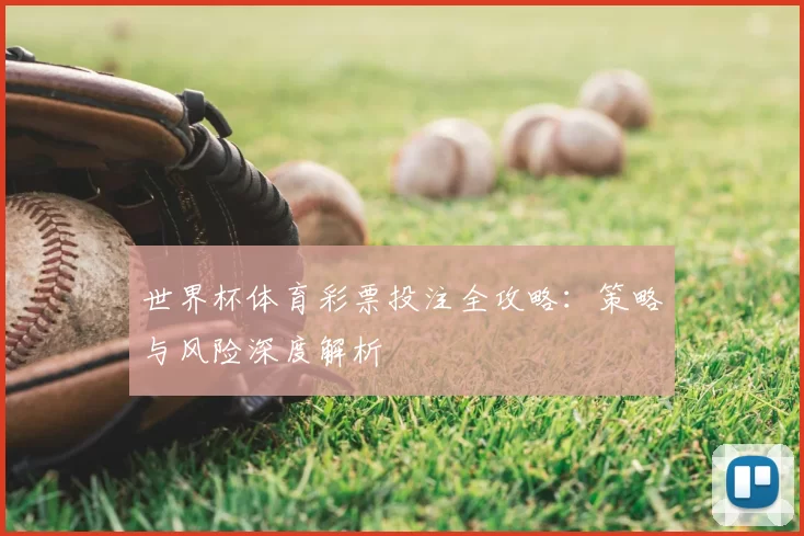 世界杯体育彩票投注全攻略:策略与风险深度解析